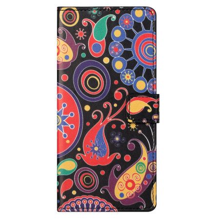 Folio Deksel Xiaomi Redmi Note 13 Pro 5g Galaxy-mønster