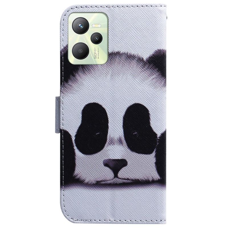 Lærdeksel Til Realme C35 Panda