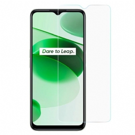 Realme C35 Black Edge Skjermbeskytter I Herdet Glass