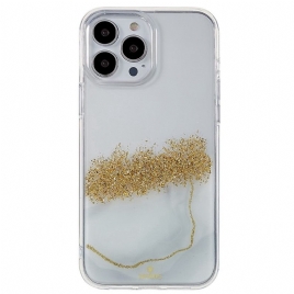 Deksel Til iPhone 14 Pro Glitter Art