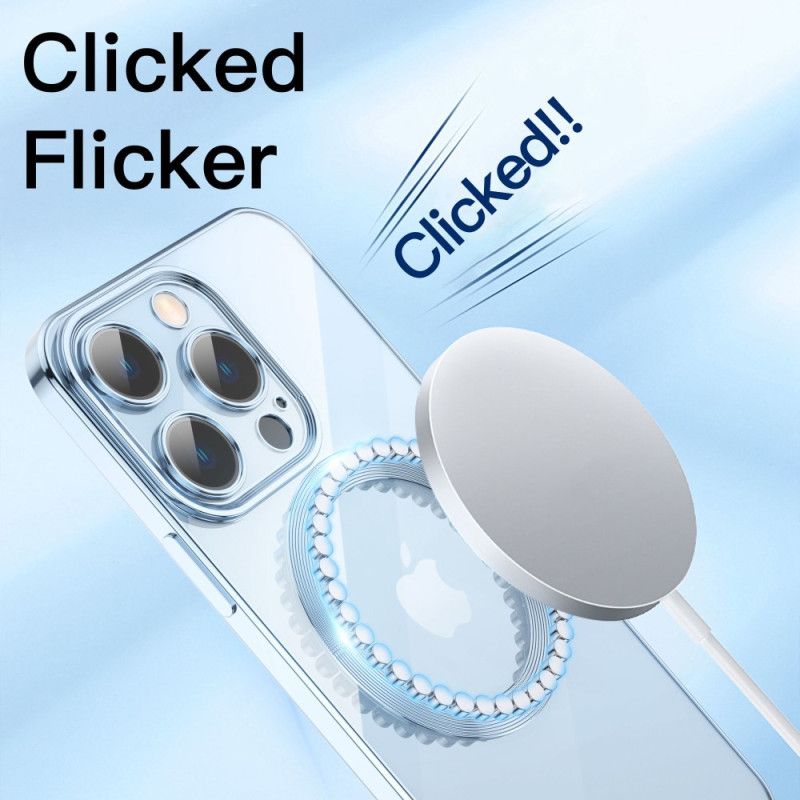 Deksel Til iPhone 14 Pro Transparent Magsafe-kompatibel