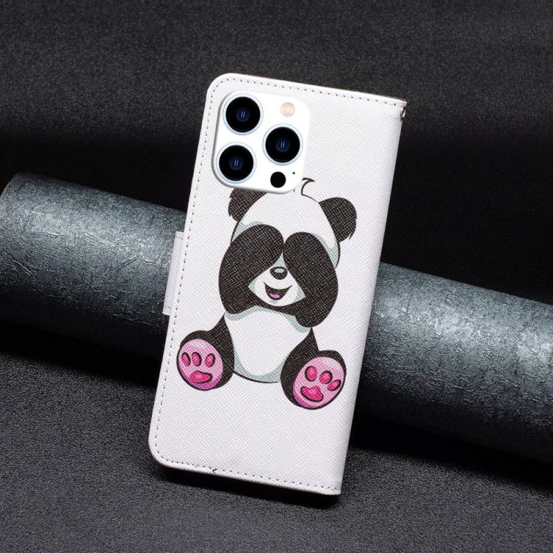 Folio Deksel Til iPhone 14 Pro Panda