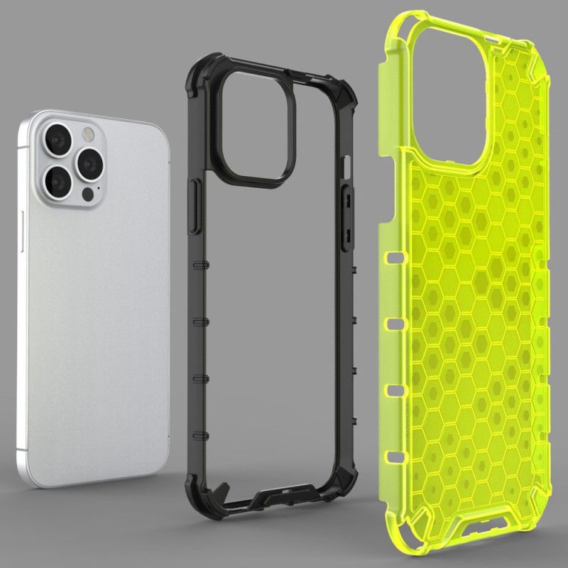 Mobildeksel Til iPhone 14 Pro Honeycomb Style