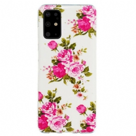 Deksel Til Samsung Galaxy S20 Plus / S20 Plus 5G Fluorescerende Blomster