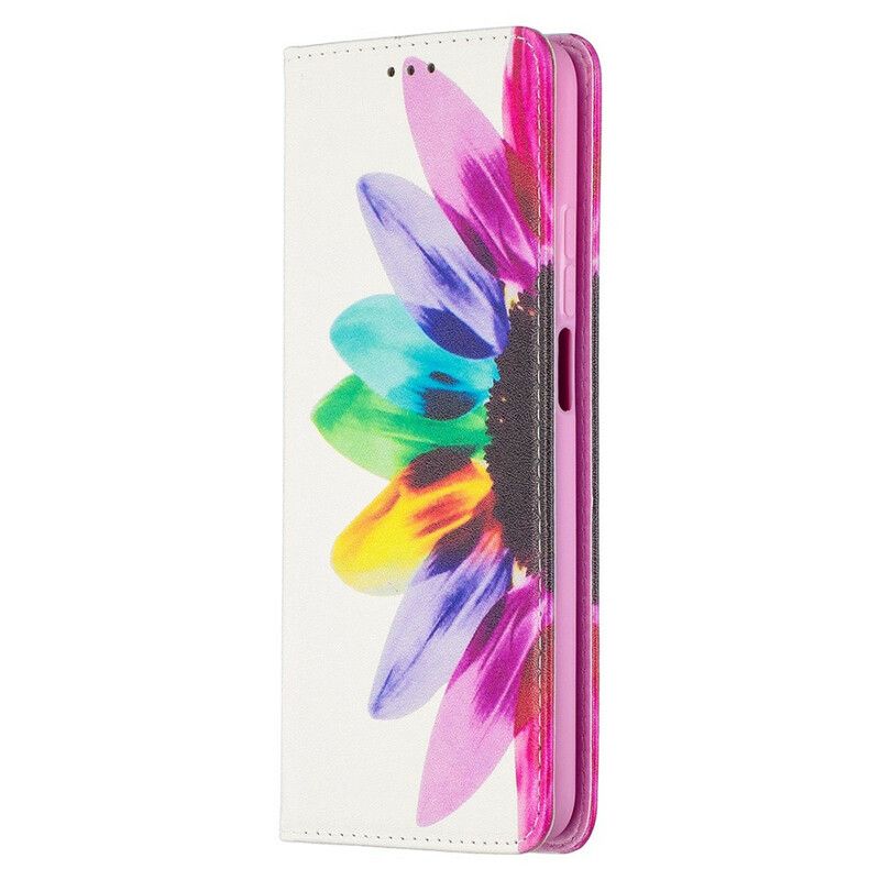 Beskyttelse Deksel Til Xiaomi Mi 10T / 10T Pro Folio Deksel Akvarellblomst