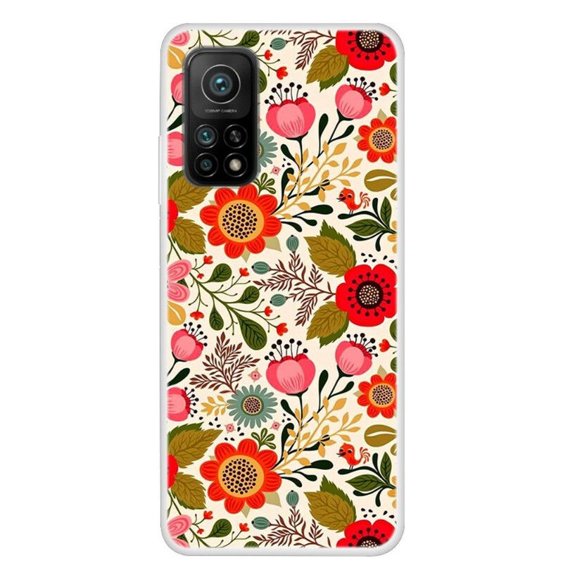 Deksel Til Xiaomi Mi 10T / 10T Pro Blomsterteppe