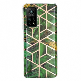 Deksel Til Xiaomi Mi 10T / 10T Pro Colorful Geometry Marble 2