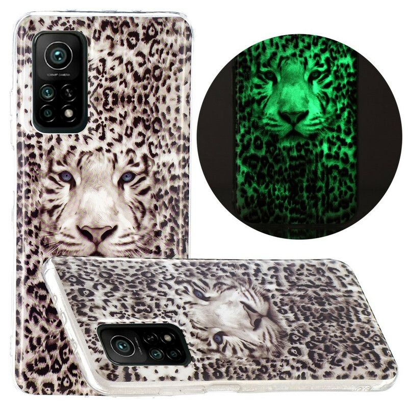 Deksel Til Xiaomi Mi 10T / 10T Pro Fluorescerende Leopard