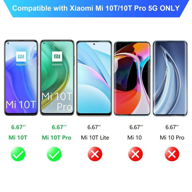 Deksel Til Xiaomi Mi 10T / 10T Pro Transparent