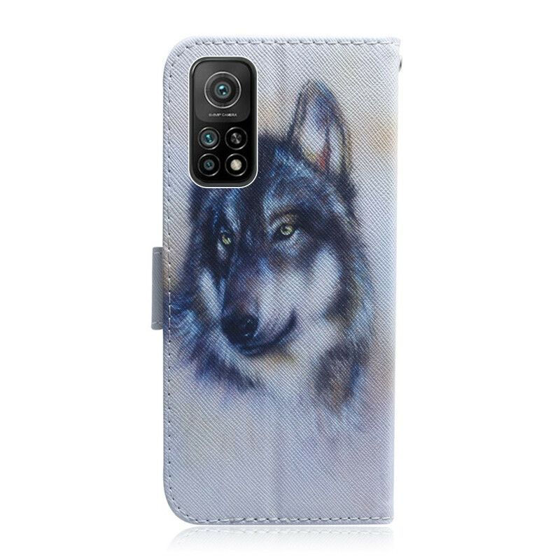 Folio Deksel Til Xiaomi Mi 10T / 10T Pro Canine Gaze