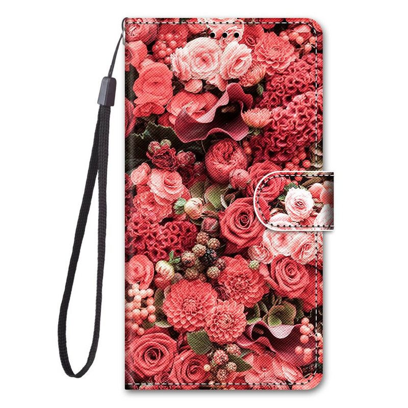 Lærdeksel Til Xiaomi Mi 10T / 10T Pro Blomsterromantikk