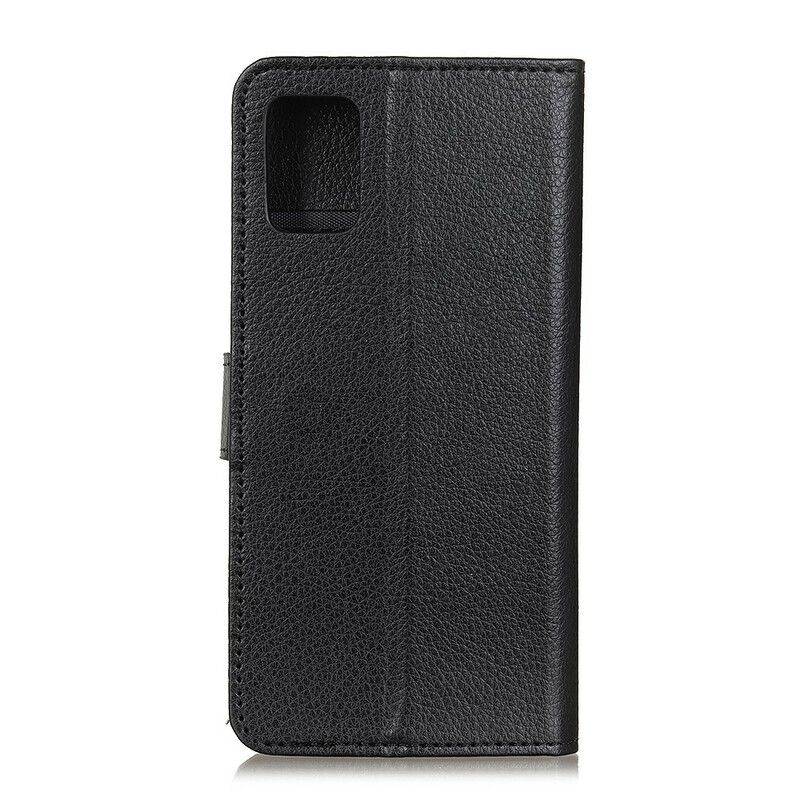 Lærdeksel Til Xiaomi Mi 10T / 10T Pro Premium Litchi Leather Effect