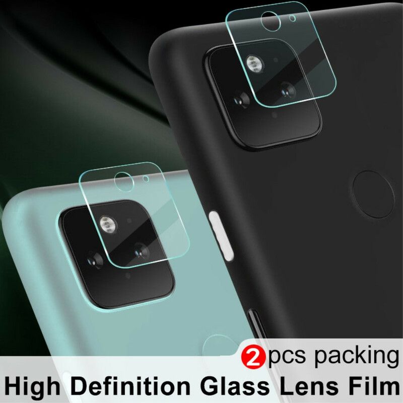 Beskyttende Linse I Herdet Glass For Google Pixel 5A 5G Imak