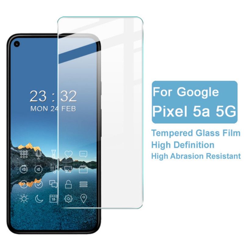 Imak Herdet Glassbeskytter For Google Pixel 5A 5G-Skjerm