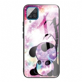 Deksel Til Samsung Galaxy M32 Panda Herdet Glass