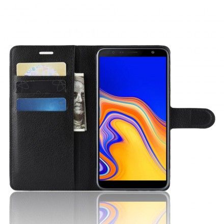 Folio Deksel Til Samsung Galaxy J4 Plus Klassisk