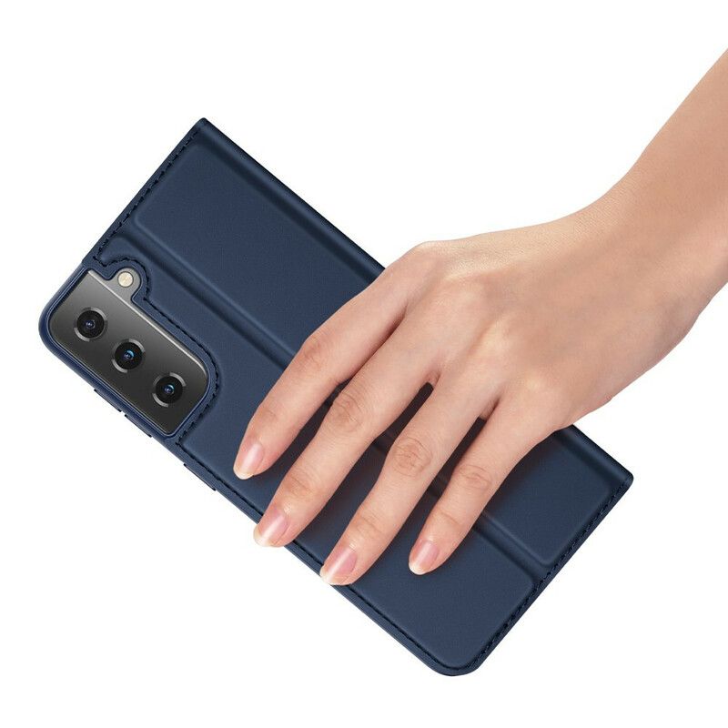 Beskyttelse Deksel Til Samsung Galaxy S21 Plus 5G Folio Deksel Dux Ducis Pro Skin