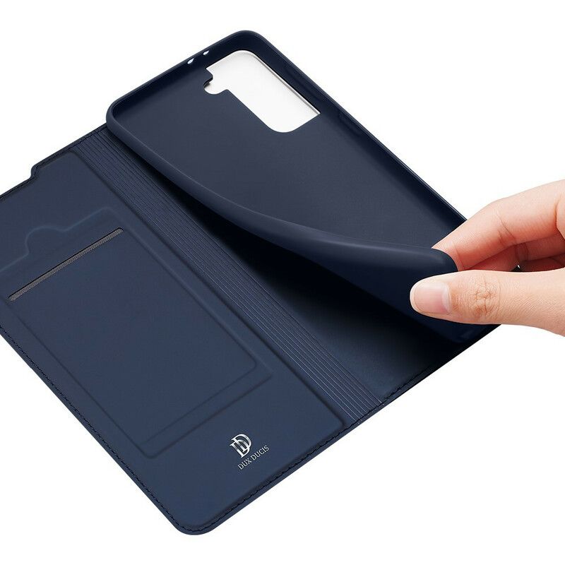 Beskyttelse Deksel Til Samsung Galaxy S21 Plus 5G Folio Deksel Dux Ducis Pro Skin