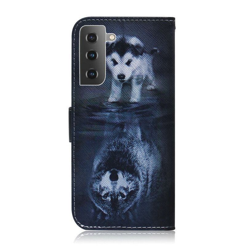 Folio Deksel Til Samsung Galaxy S21 Plus 5G Ernesto The Wolf