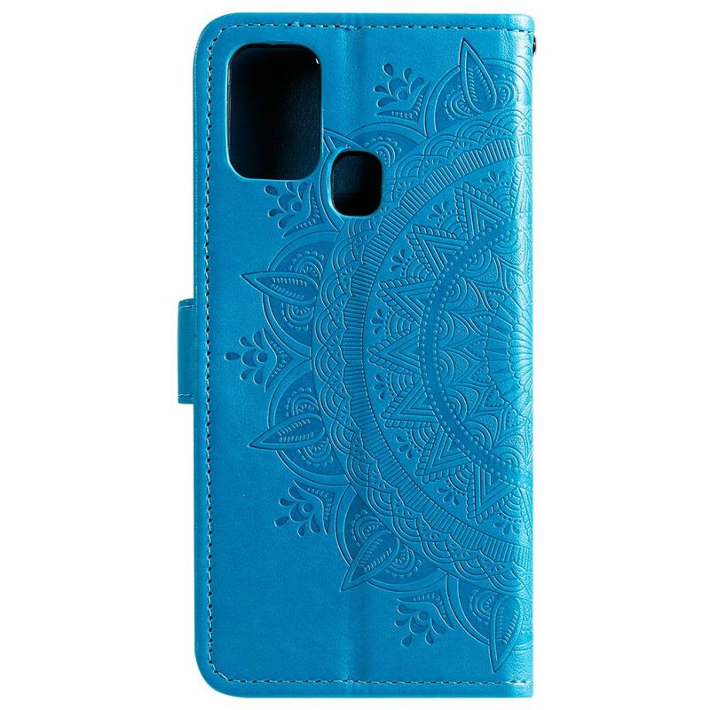 Folio Deksel Til Samsung Galaxy M21 Sol Mandala