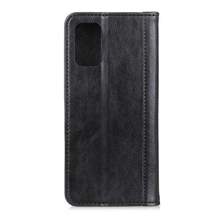 Beskyttelse Deksel Til OnePlus 9 Folio Deksel Elegance Split Litchi Leather