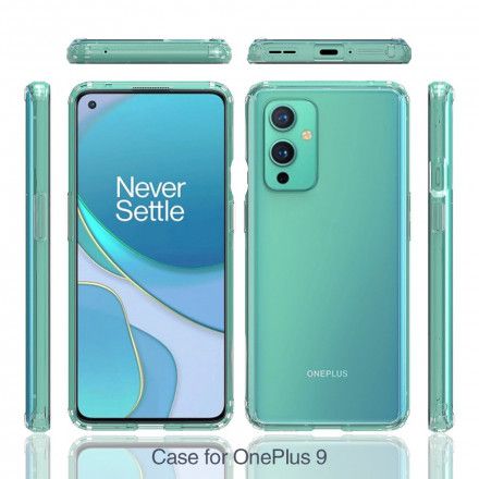 Deksel Til OnePlus 9 Transparent Hybrid Design