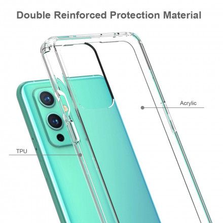 Deksel Til OnePlus 9 Transparent Hybrid Design