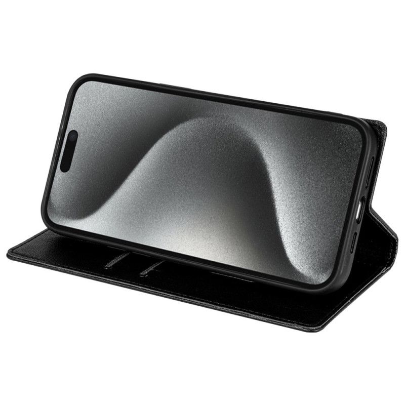 Folio Deksel iPhone 16 Pro Skinneffekt