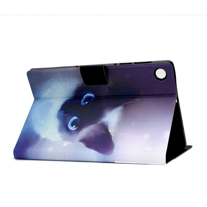 Folio Deksel Til Huawei MatePad T 8 Blue Eyed Cat