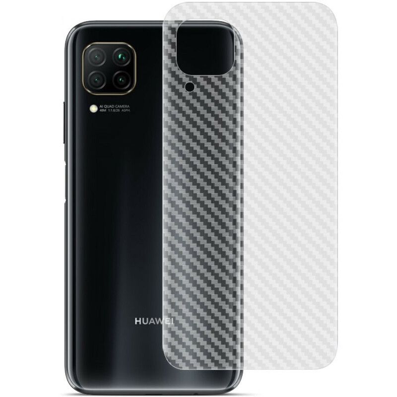 Bakfilm For Huawei P40 Lite Carbon Style Imak