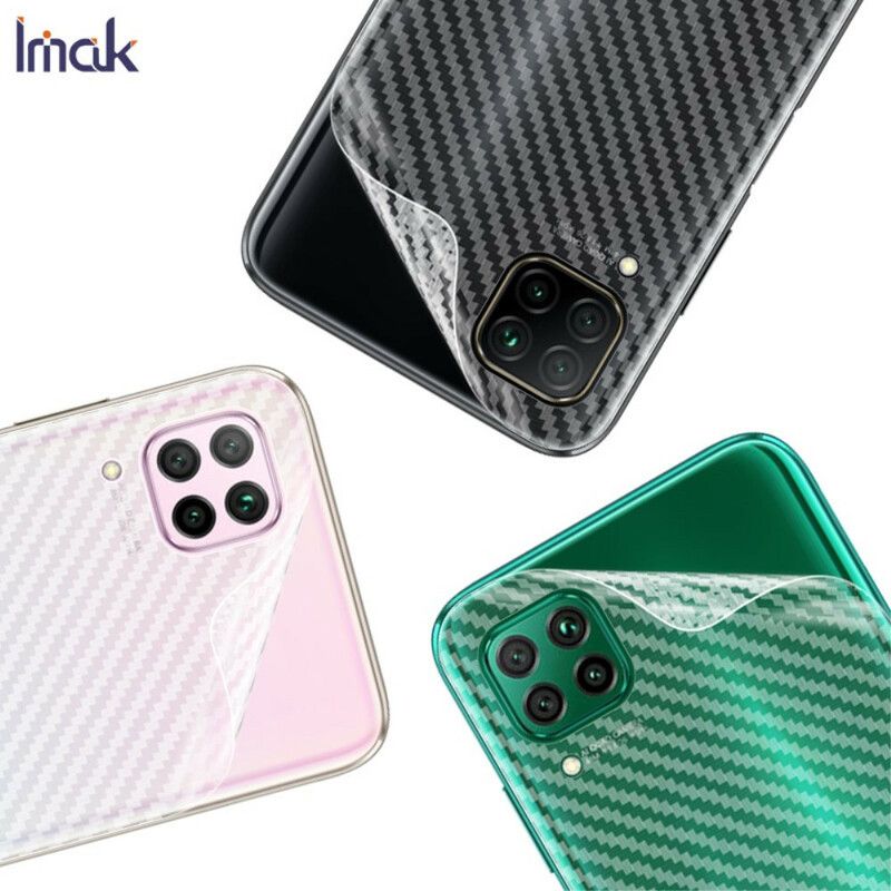 Bakfilm For Huawei P40 Lite Carbon Style Imak