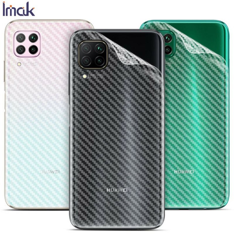 Bakfilm For Huawei P40 Lite Carbon Style Imak