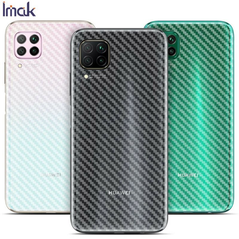 Bakfilm For Huawei P40 Lite Carbon Style Imak