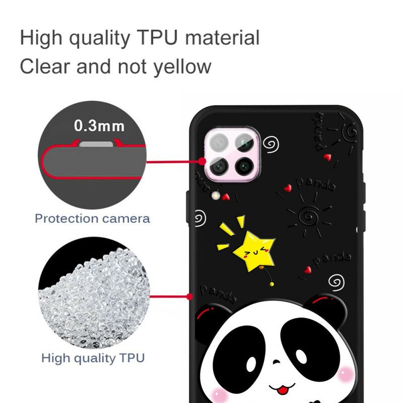 Deksel Til Huawei P40 Lite Panda Star