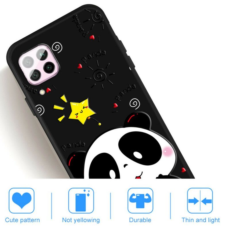 Deksel Til Huawei P40 Lite Panda Star