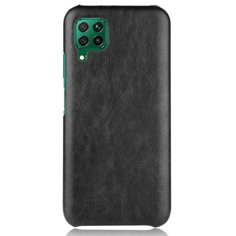 Deksel Til Huawei P40 Lite Performance Litchi Leather Effect