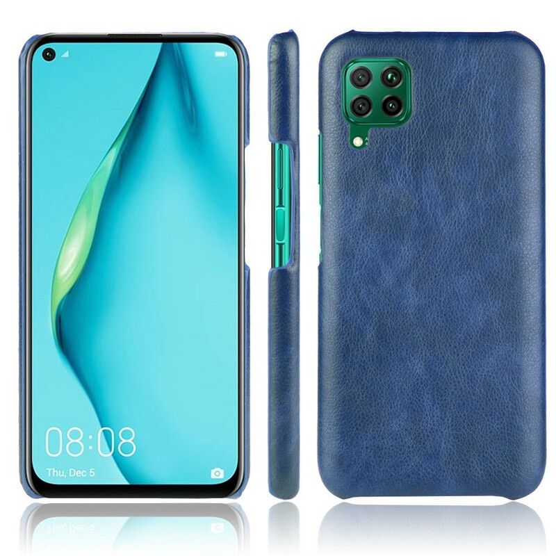 Deksel Til Huawei P40 Lite Performance Litchi Leather Effect