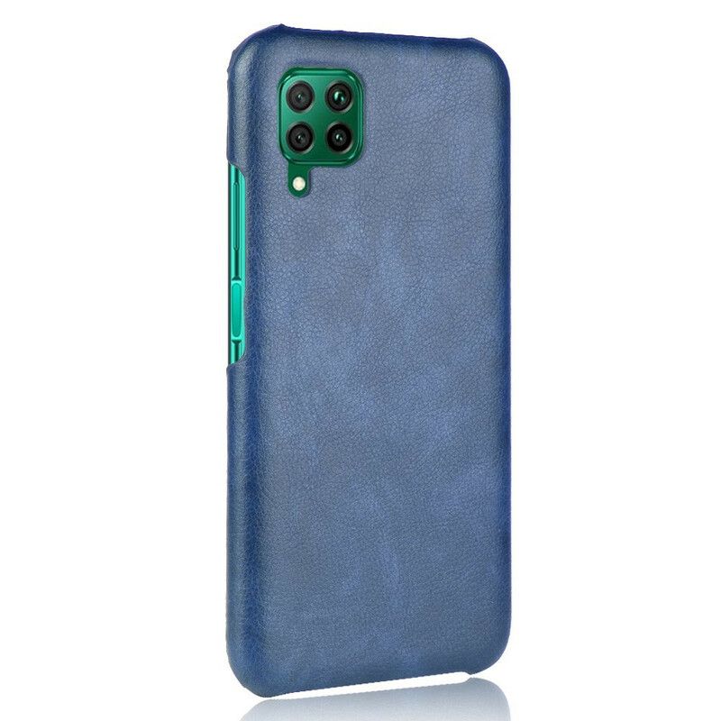 Deksel Til Huawei P40 Lite Performance Litchi Leather Effect