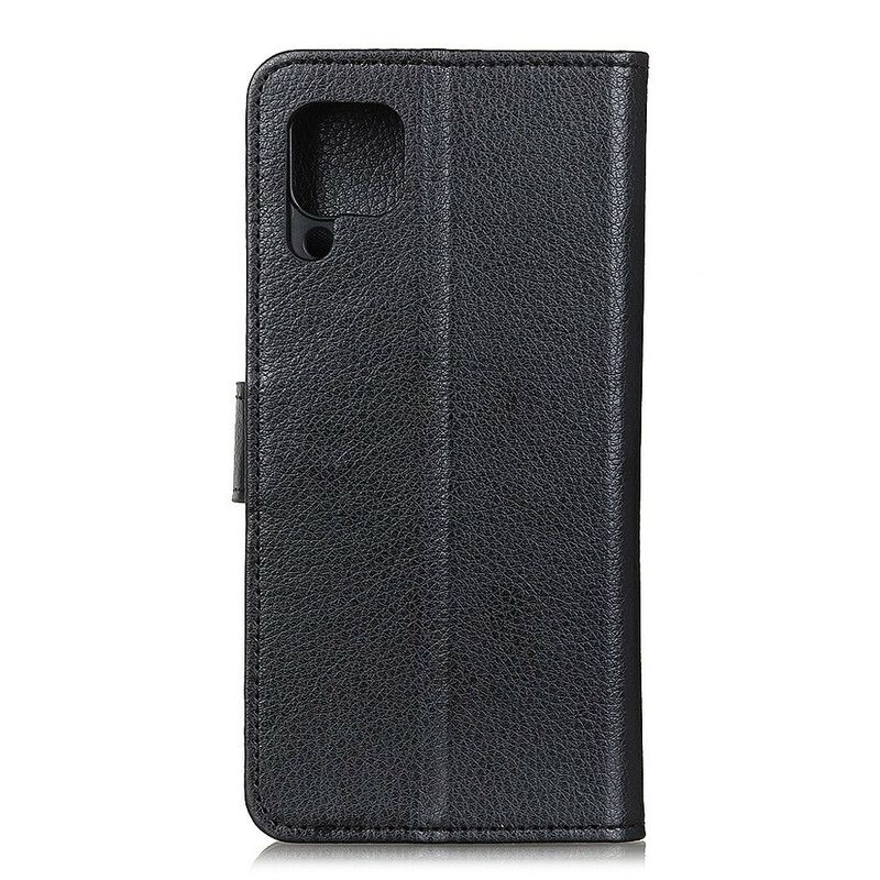 Folio Deksel Til Huawei P40 Lite Faux Leather Litchi