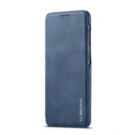 Beskyttelse Deksel Til Samsung Galaxy A30 / A20 Folio Deksel Lc.imeeke Skinneffekt
