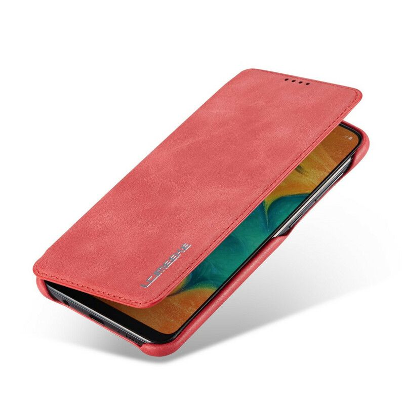 Beskyttelse Deksel Til Samsung Galaxy A30 / A20 Folio Deksel Lc.imeeke Skinneffekt