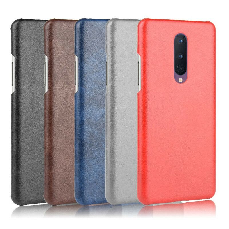 Mobildeksel Til OnePlus 8 Performance Litchi Leather Effect