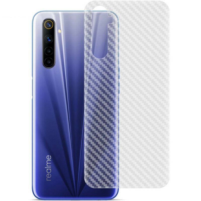 Ryggbeskyttelsesfilm For Realme 6 Style Carbon Imak