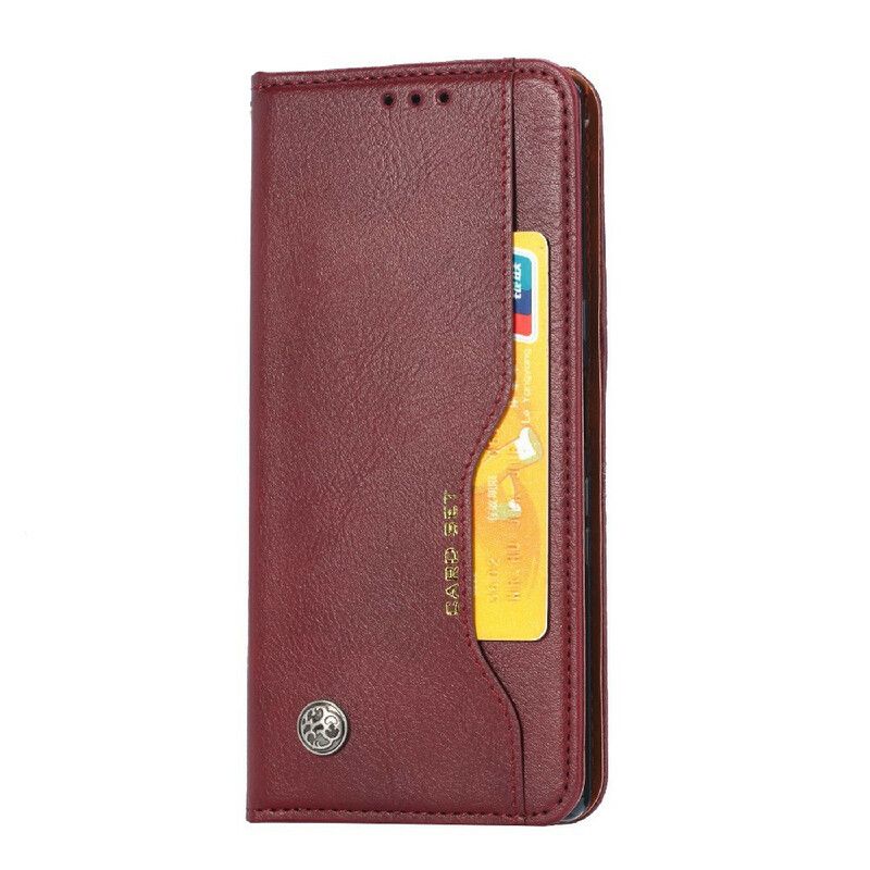 Beskyttelse Deksel Til iPhone 13 Pro Folio Deksel Faux Leather Card Holder