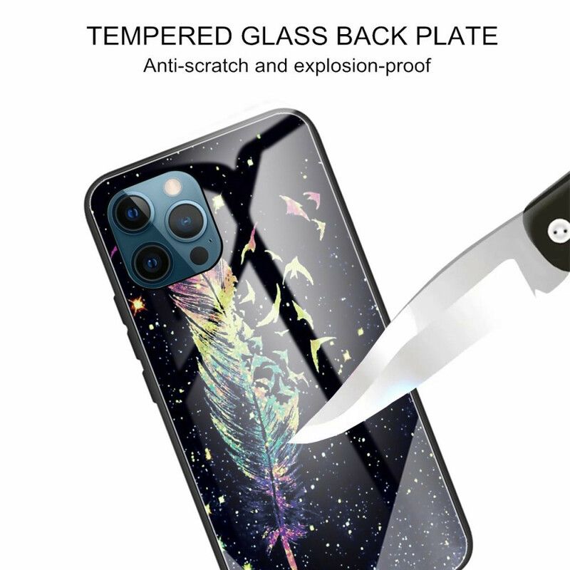 Deksel Til iPhone 13 Pro Fjærherdet Glass