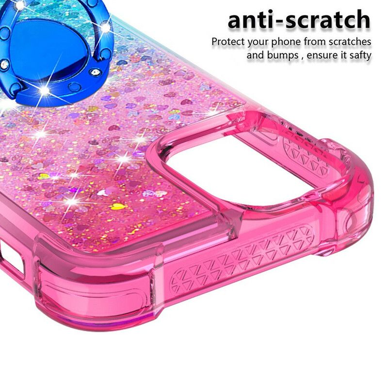 Deksel Til iPhone 13 Pro Glitter Ring-støtte