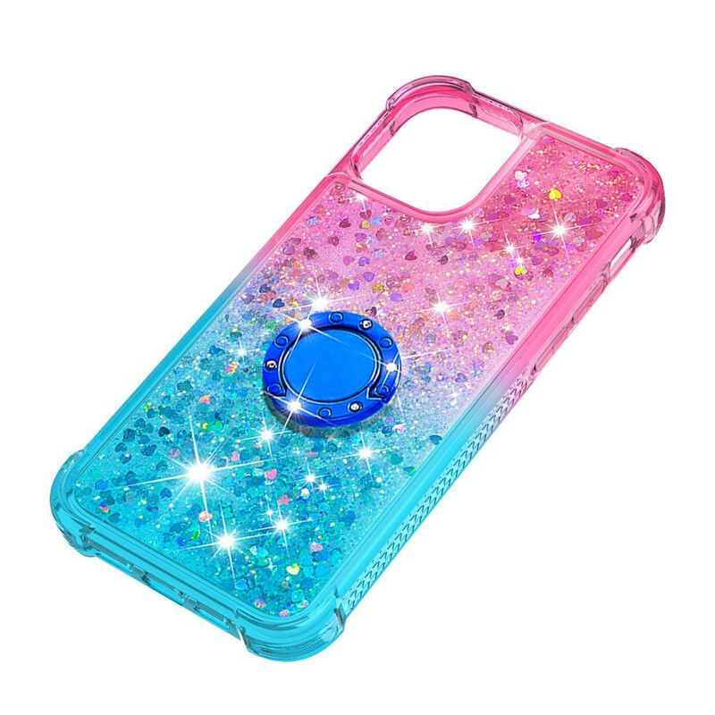 Deksel Til iPhone 13 Pro Glitter Ring-støtte