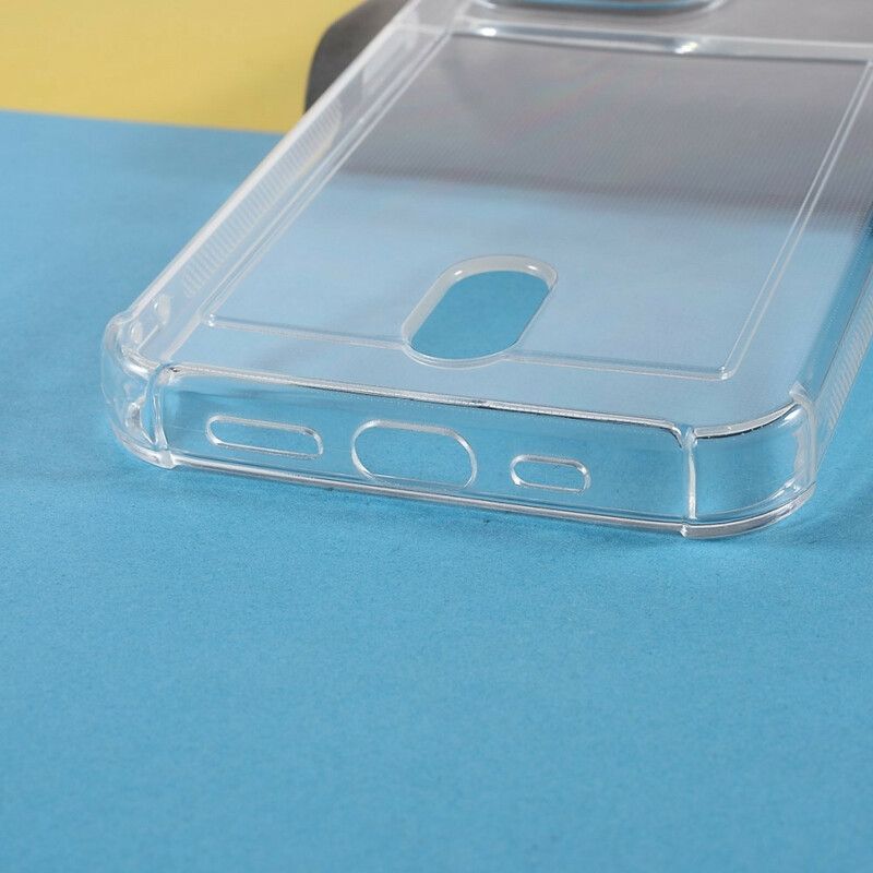 Deksel Til iPhone 13 Pro Transparent Kortholder Farge