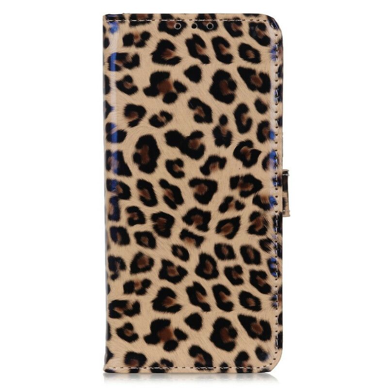 Folio Deksel Til iPhone 13 Pro Leopard