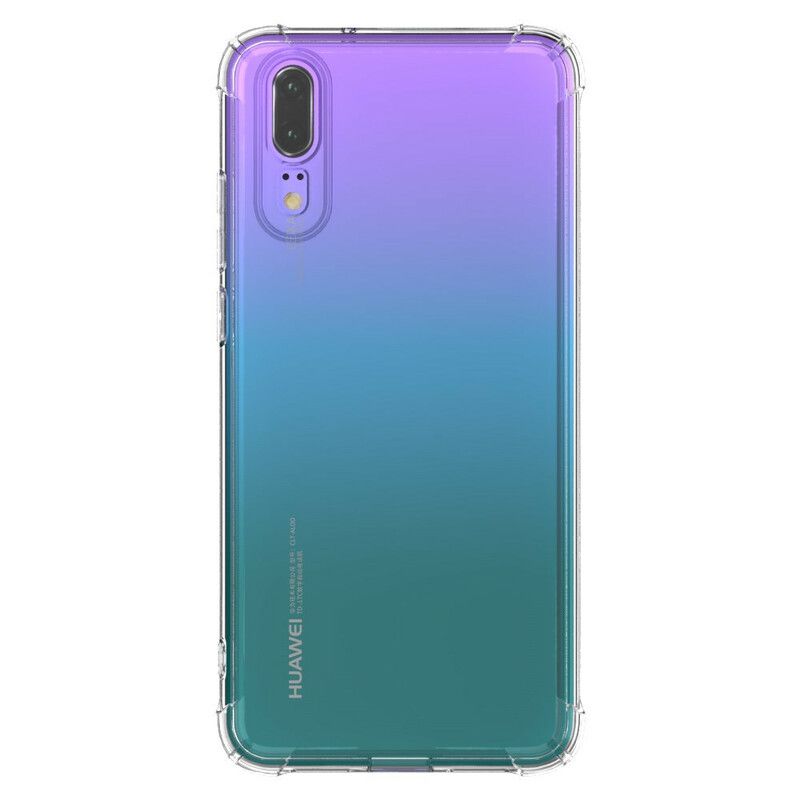 Deksel Til Huawei P20 Transparente Leeu-beskyttelsesputer